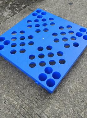 红色灰色塑料垫板垫加网格塑料垫厚板EIC防潮胶板栈塑料卡板加板