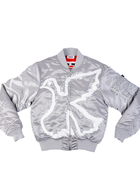 Vinkid（云梯）和平鸽MA1夹克棉服 美式潮流小众嘻哈国潮情侣外套