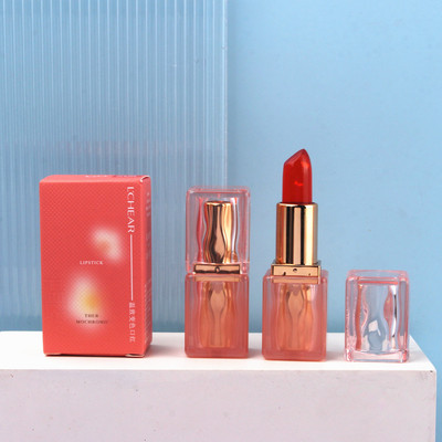 蕾琪 温致变色口红 温变水晶膏体粉润呈色淡彩温润Q1239