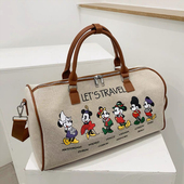 韩版 旅游大容量轻便运动健身单肩包短途手提袋行李包网红旅行包女