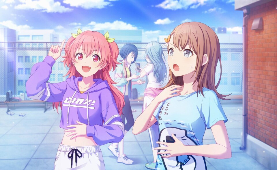thumbnail for Full pre-sale World Plan Hanari Minori Kiritani Haruka Small Seal T-shirt cos