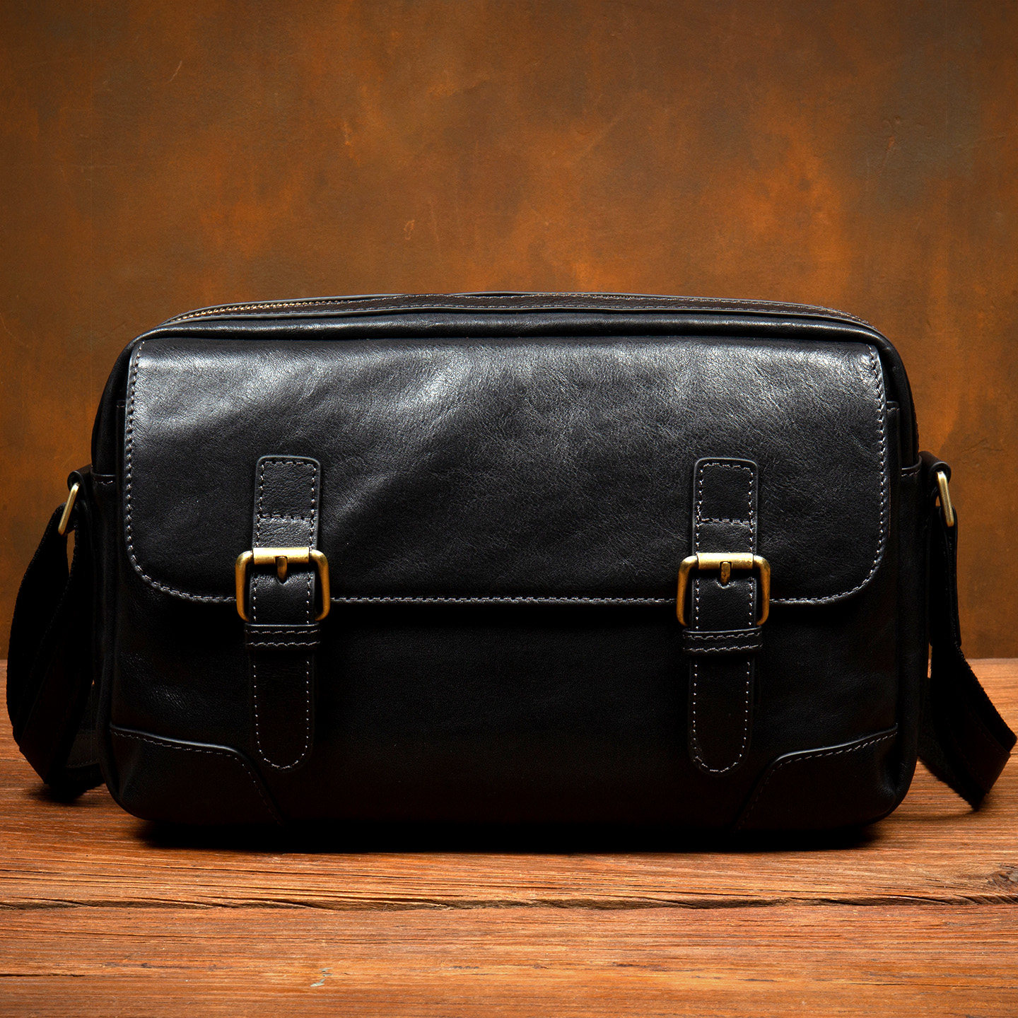 慢时光通勤真皮斜挎包休闲男包潮头层植鞣牛皮单肩包高级感邮差包,箱包皮具/热销女包/男包,男士包袋,淘宝优惠券,粉丝福利购,淘宝优惠卷