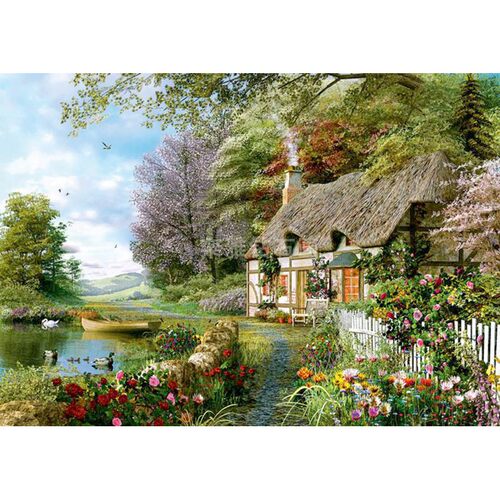 餐厅卧室田园风景diy钻石画