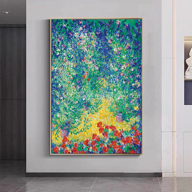 欧式世界名画diy方钻满钻钻石画巴特勒-伯爵花园手工粘贴钻十字绣