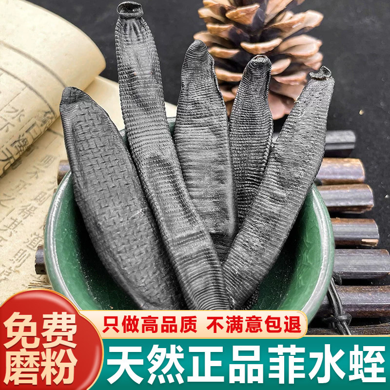 水蛭正宗新货干品菲牛蛭中药材