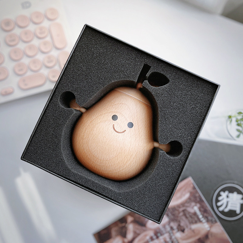 抱抱梨实木摆件家居花瓶花插桌面香薰干燥花水培可爱高档创意礼物,家居饰品,花瓶,淘宝优惠券,粉丝福利购,淘宝优惠卷