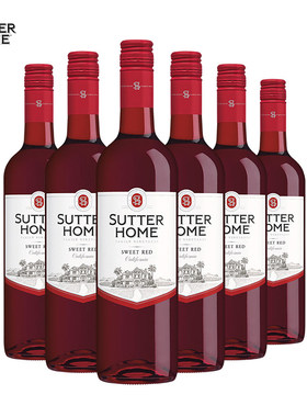 SUTTERHOME甜红葡萄酒甜美柔滑