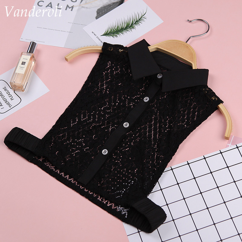 FASHION LACE FAKE COLLAR CHILDRENS VERSATILE FAKE COLLAR DECORATION DOLL ROUND NECK SHIRT COLLAR 2021 AUTUMN WINTER NEW UNDERWEAR