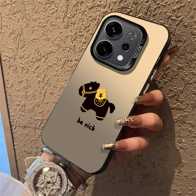 2026小黑马发财马年手机壳