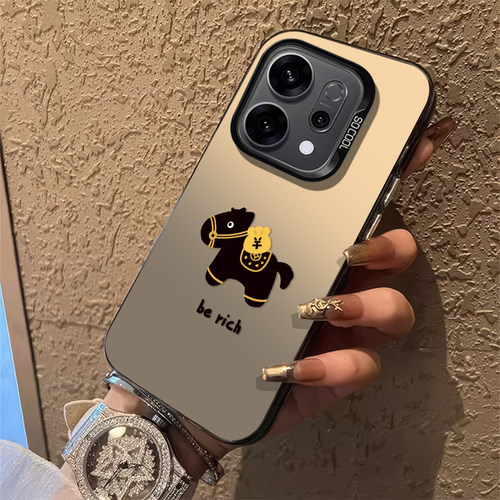 2026小黑马发财马年手机壳