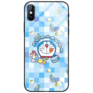 哆啦a梦手机壳适用苹果11华为p40pro叮当猫oppo多啦vivo小米16卡通iPhone12机器猫x蓝胖子xr套mate30女nova7