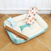 狗狗垫子猫垫毯子宠物窝狗窝猫窝大中小型犬床垫秋冬四季 加厚睡垫