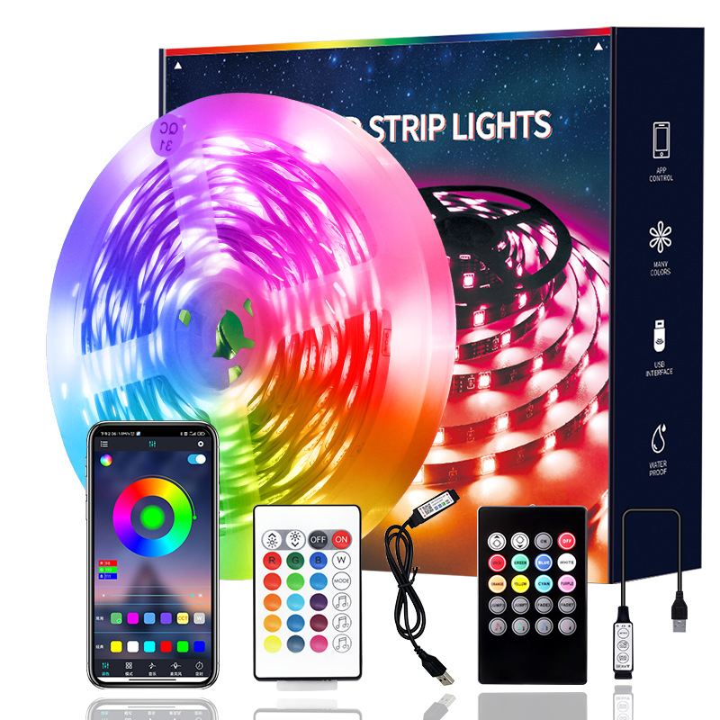 LED蓝牙灯带套装50RGB