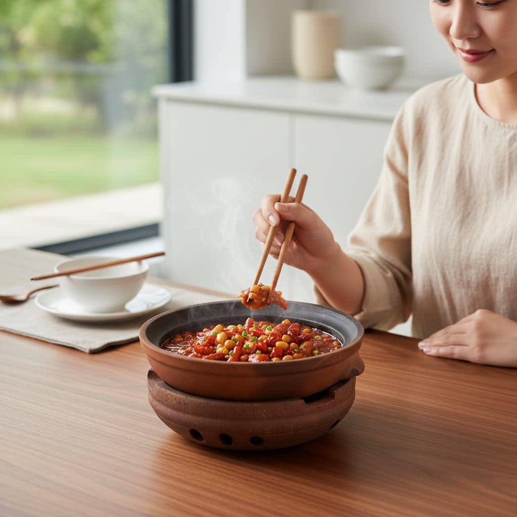 土砂锅商用家用炖锅砂锅专用瓦煲煲汤耐高温砂锅豆腐酒精炉套装
