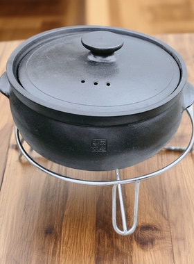 荥经非遗手工无釉无涂层荥经细砂摊锅家用煲汤炖肉煎药厨房神器