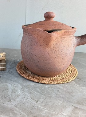 非遗手工无釉无涂层荥经土砂锅家用煲汤炖肉煎药厨房神器