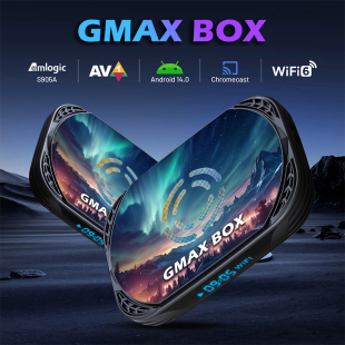 GMAXBOX GX50 Set-top box Amlogic S905X5M安卓14千兆双频WiFi6