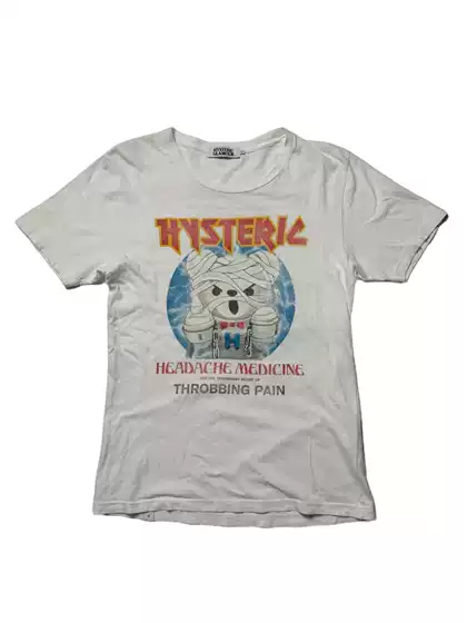 Hysteric Glamor Hysteric Bear Print Pattern Short-Sleeved T-Shirt Unisex