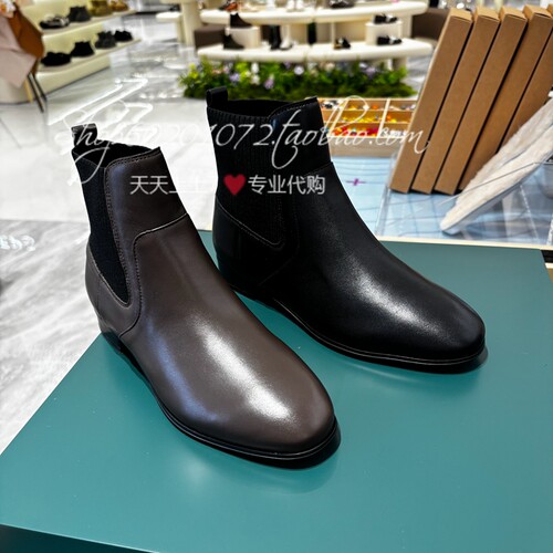 其乐2025冬季女靴切尔西靴瘦瘦靴