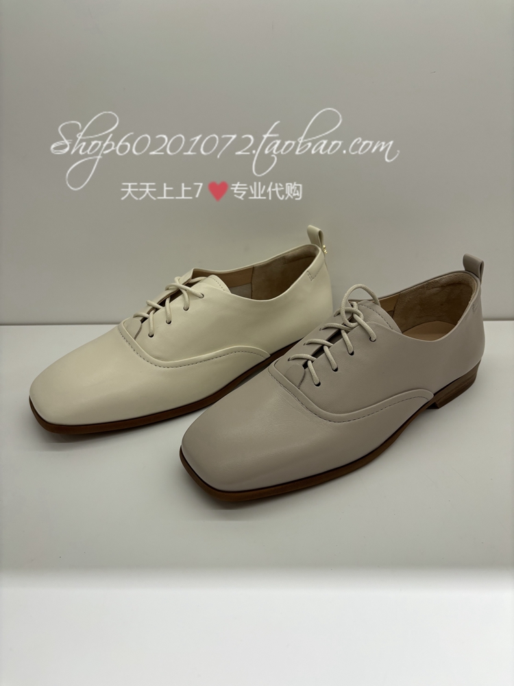 英伦女鞋Lesaunda软皮小皮鞋方头