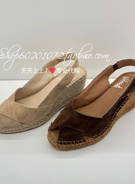 Joy&peace真美诗2026夏季专柜正品进口鞋坡跟鱼嘴罗马女凉鞋V0310