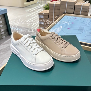 Clarks其乐2026春季女鞋厚底板鞋休闲鞋女单鞋 26187331 26187330