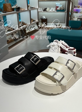 Le saunda莱尔斯丹2025夏款女鞋厚底一字拖休闲凉拖女拖鞋6M45601