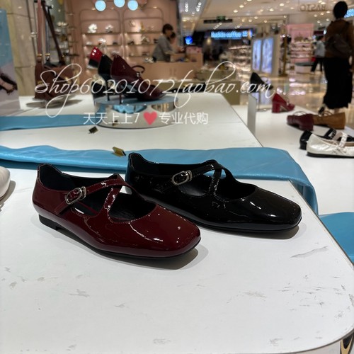 思加图2026春女鞋爱丽丝玛丽珍鞋