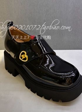 tigrisso蹀愫2025秋季女鞋高跟乐福鞋英伦小皮鞋女单鞋TA65502-53