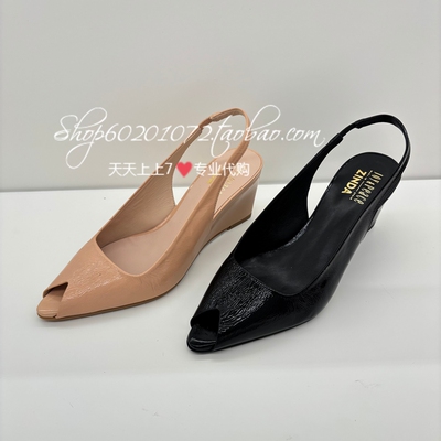 真美诗2026春夏进口款鱼嘴鞋单鞋