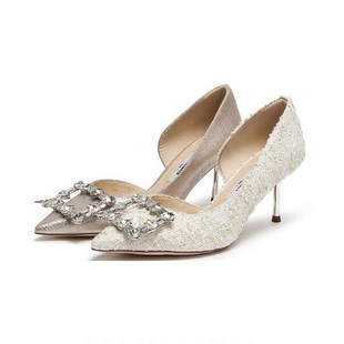 Staccato/思加图2026春季女鞋法式高跟鞋浅口细跟女单鞋婚鞋ED362