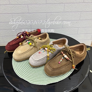 natursun娜冉2025秋季袋鼠乐福鞋休闲女单鞋N25115812 N25415812