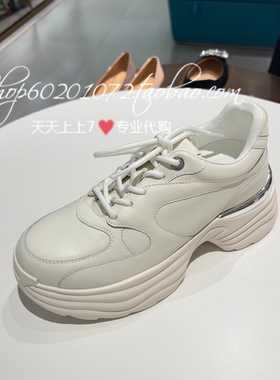 Le saunda莱尔斯丹2026春季女鞋专柜正品厚底休闲鞋小白鞋6M80401