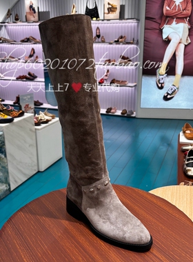 Joy&Peace真美诗2025冬季女靴显瘦堆堆靴长筒靴厚底骑士靴女R6505