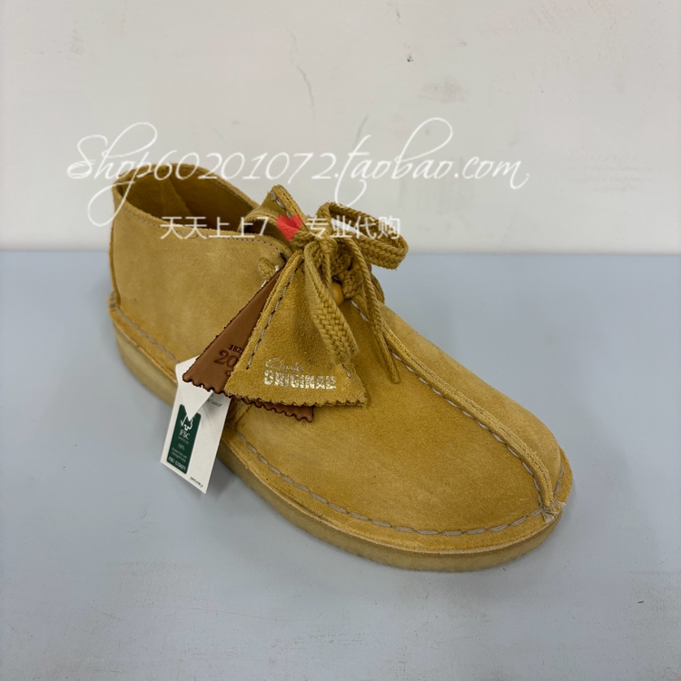 其乐2025冬女靴经典袋鼠鞋沙漠靴