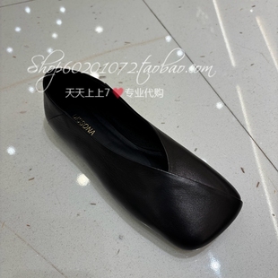 Dissona迪桑娜2025春季女鞋方头超软芭蕾舞平底鞋休闲单鞋 190860