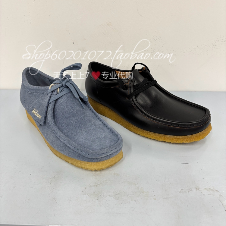 其乐2025秋季男鞋麂皮复古休闲鞋
