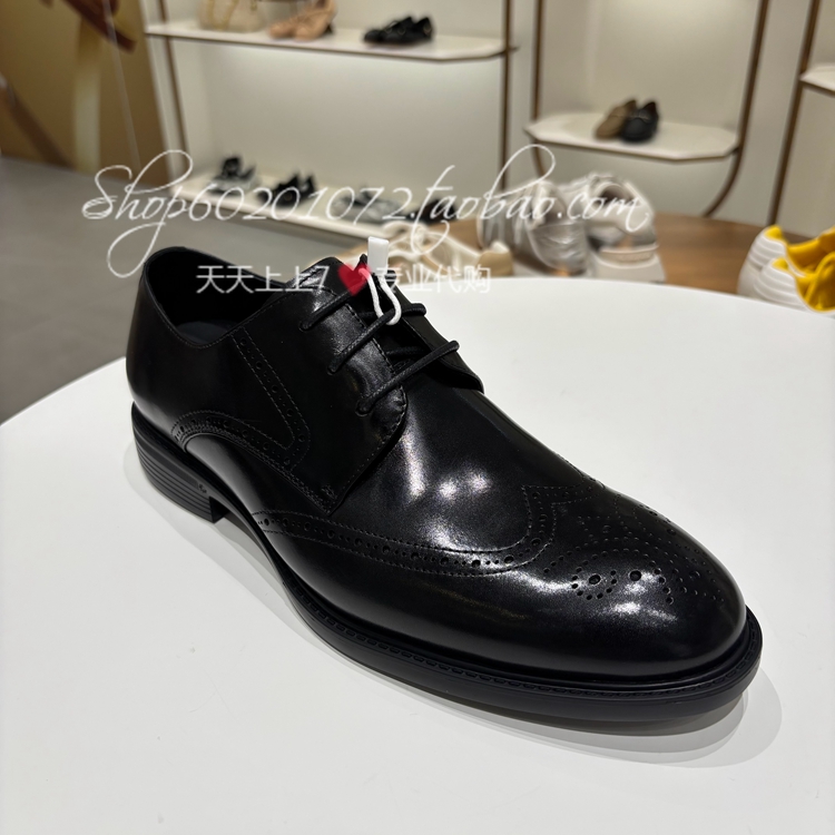 莱尔斯丹25春季男鞋商务正装皮鞋