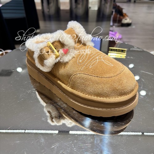 思加图2025冬季女鞋复古勃肯鞋女