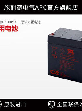 施耐德 APC原装内置电池 RBC44/140 RBC43专用 12V5AH