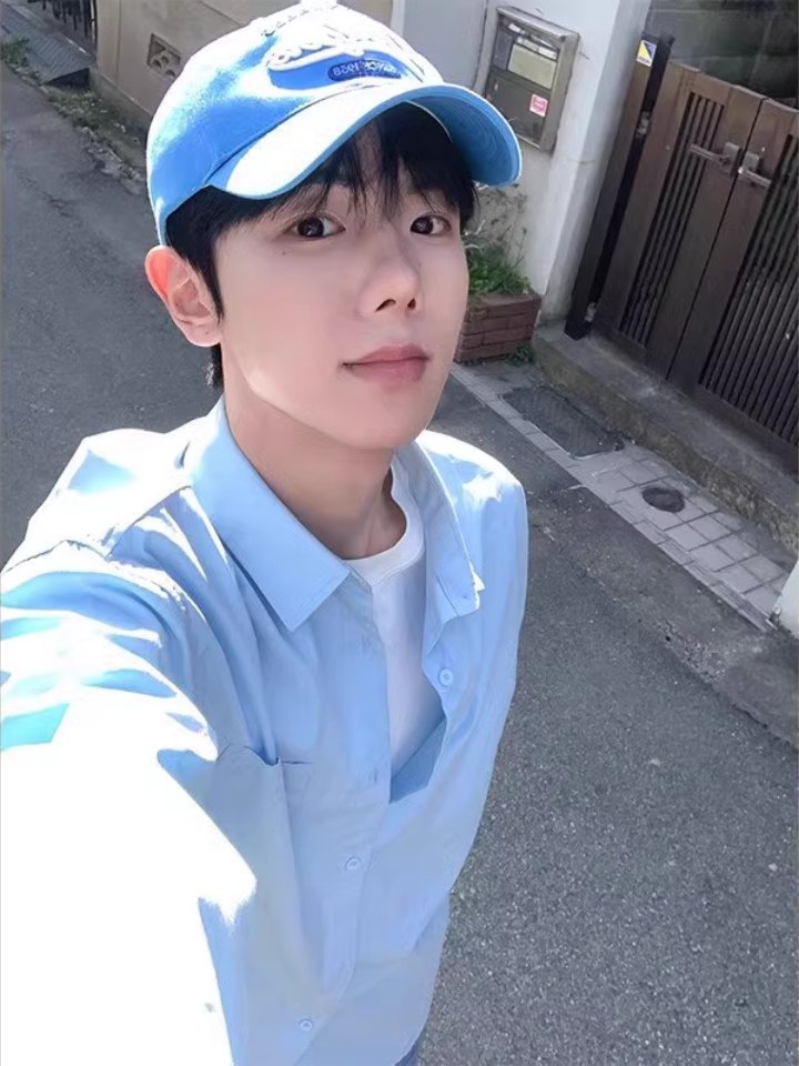 cleanfit蓝色衬衫男日系少年感