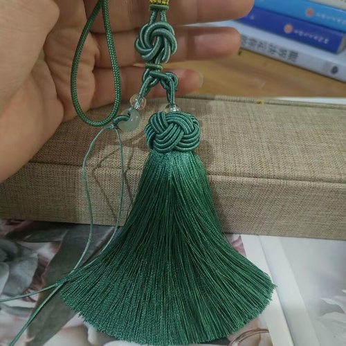 中国结配件 汽车挂件组合流苏 纯手工手把绳吊穗 钥匙扣链挂穗子