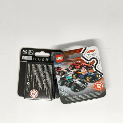 乐高LEGO 抽抽乐F1一级方程式赛车 71049 迷你赛车 全套12款 原盒