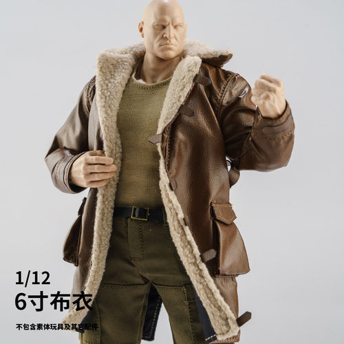 adam INART MORFIG1/12WWE麦克法兰7寸范马壮MUFF毛领皮衣背心裤