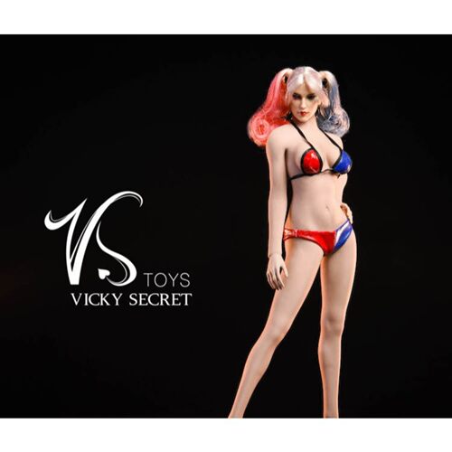 现货 VSTOYS 1/6 小丑女 比基尼内衣 泳装 散件 不含包胶女素体