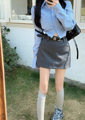 a字裙西装半身裙女新款秋装