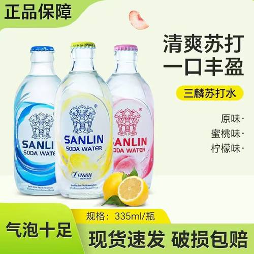 SANLIN三麟气泡水无糖苏打水