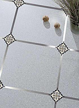 地砖破损遮丑贴纸瓷砖美缝对角贴花客厅卧室地砖地面美缝贴d60692