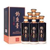 纯粮酱香型白酒 6整箱装 官方直营 钓鱼台御琼浆酒53度500ml