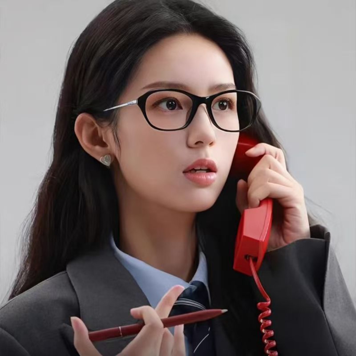 周也同款高密度板防蓝光眼镜框